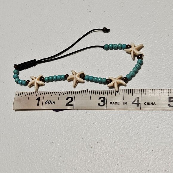 Boho Beach Starfish Bead Rope Bracelet Ocean Vacation Fashion Jewelry Women - Picture 5 of 5